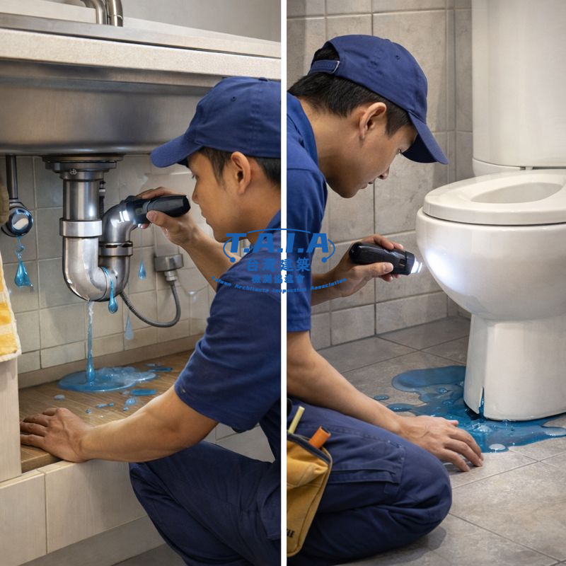 廚房與浴室最常見的漏水問題